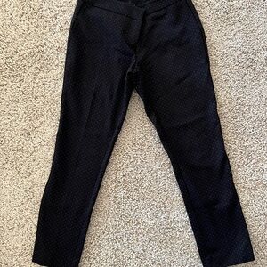 Black Polka Dot Pants